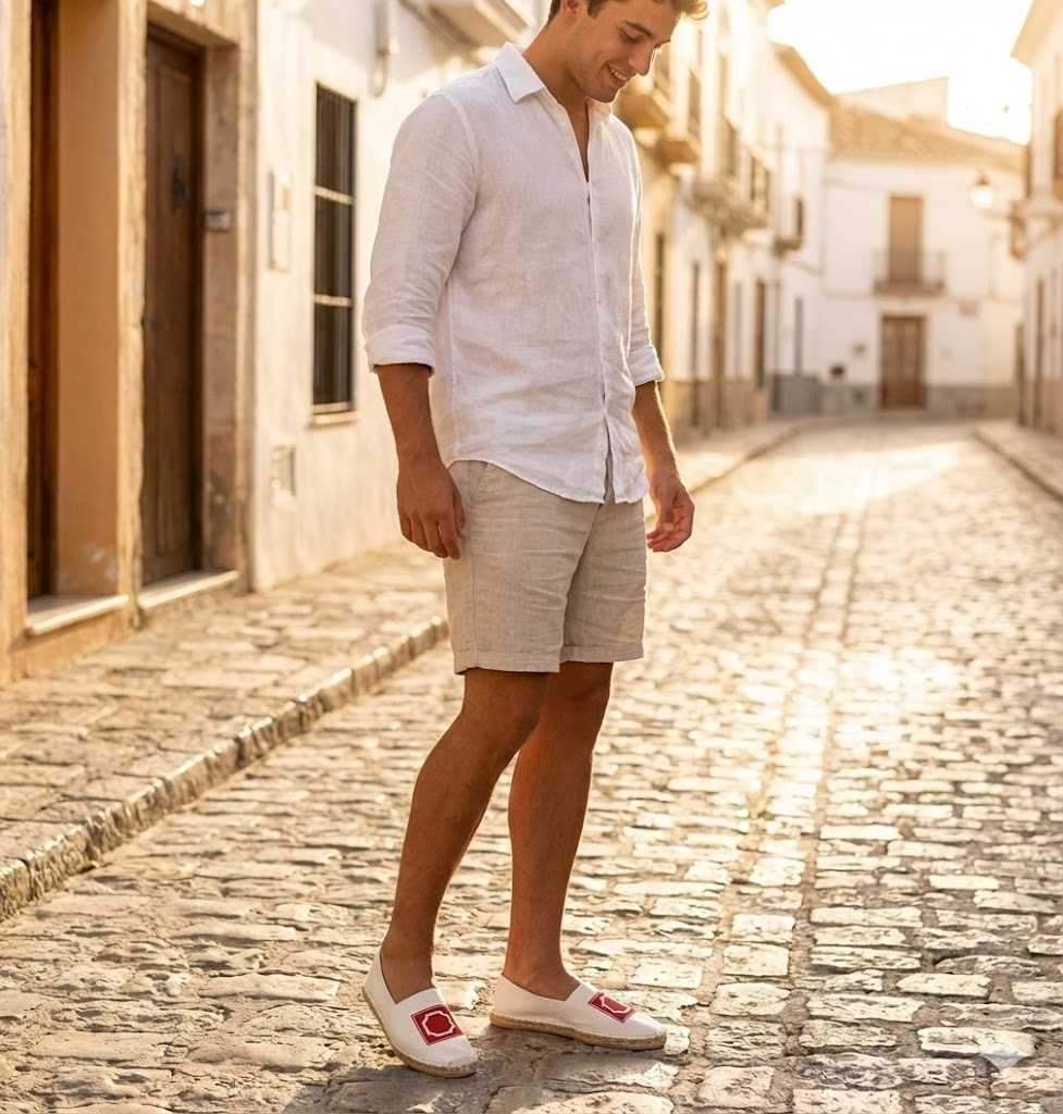 Alpargatas Blancas con Logo